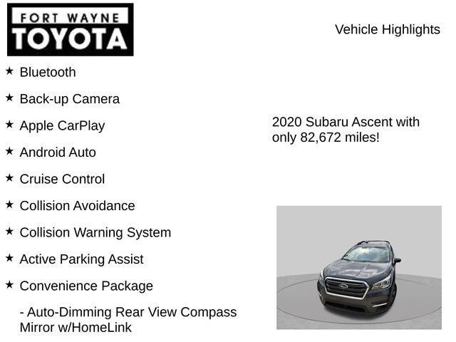 2020 Subaru Ascent Premium
