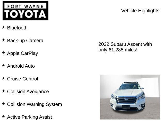 2022 Subaru Ascent Limited