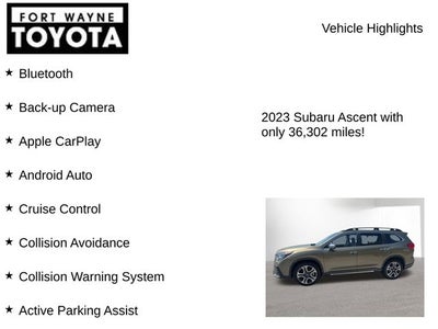 2023 Subaru Ascent Touring