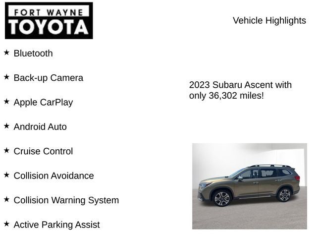 2023 Subaru Ascent Touring