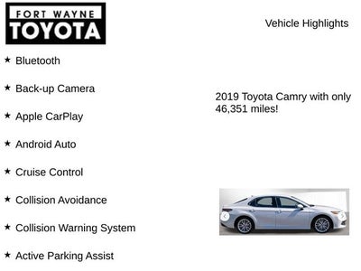 2019 Toyota Camry XLE
