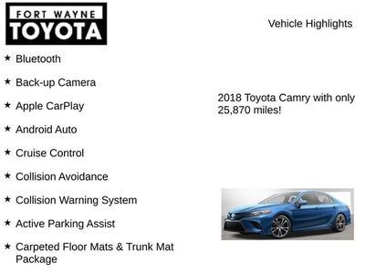 2018 Toyota Camry SE
