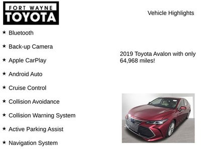 2019 Toyota Avalon Hybrid Limited