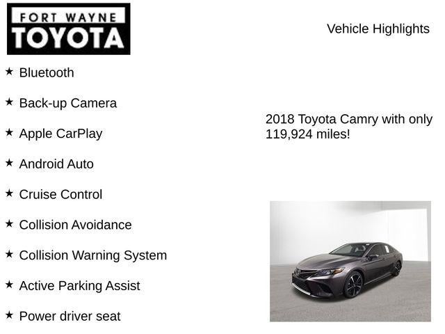 2018 Toyota Camry XSE