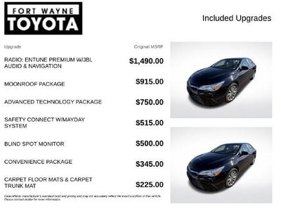 2015 Toyota Camry Hybrid XLE