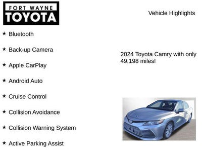 2024 Toyota Camry LE