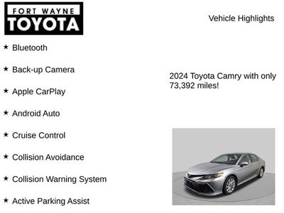 2024 Toyota Camry LE