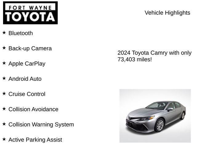 2024 Toyota Camry LE