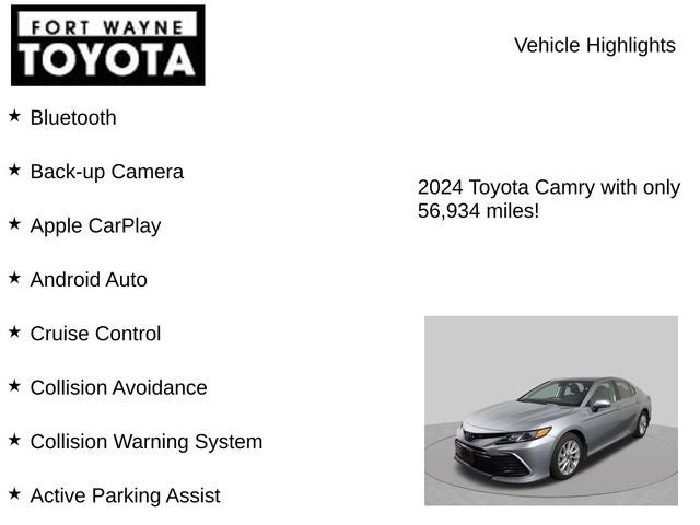 2024 Toyota Camry LE