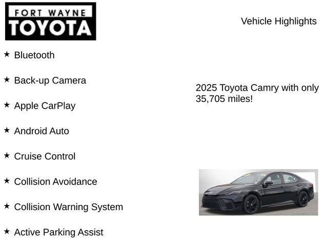 2025 Toyota Camry SE