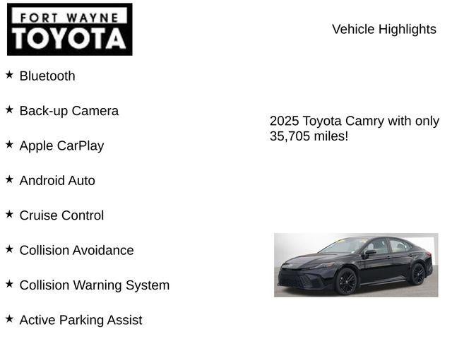 2025 Toyota Camry SE