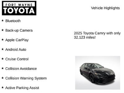 2025 Toyota Camry SE