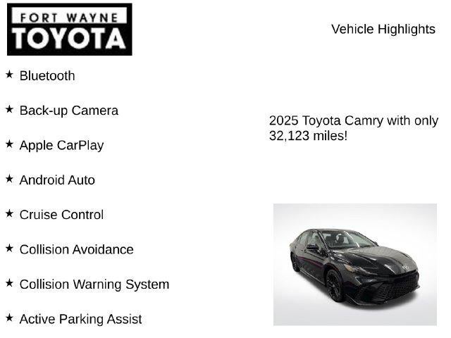 2025 Toyota Camry SE