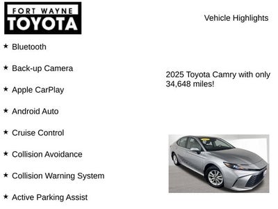 2025 Toyota Camry LE