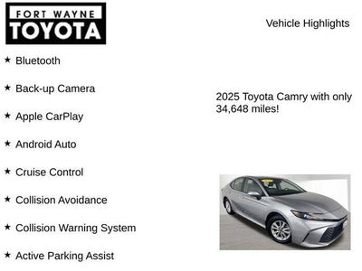 2025 Toyota Camry LE