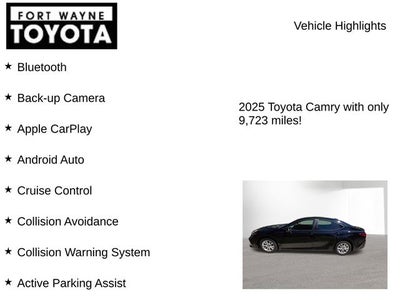 2025 Toyota Camry LE