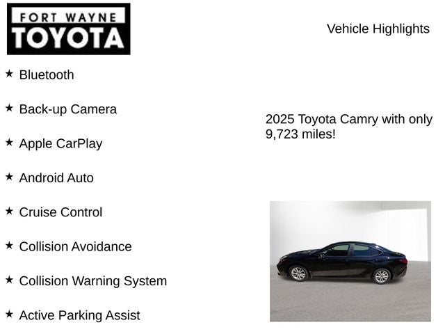 2025 Toyota Camry LE
