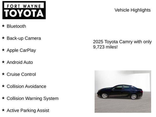 2025 Toyota Camry LE