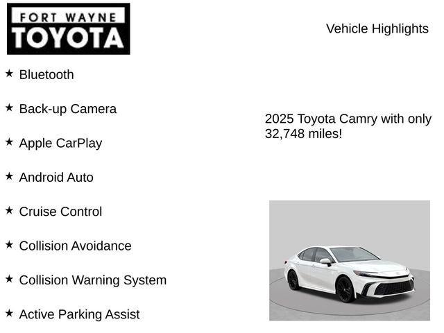 2025 Toyota Camry SE