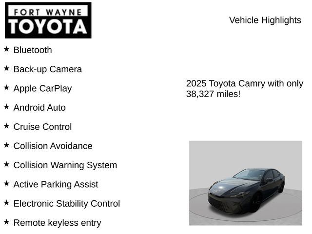 2025 Toyota Camry SE