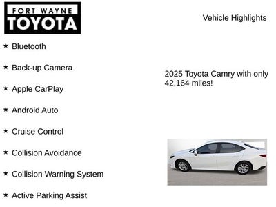 2025 Toyota Camry LE