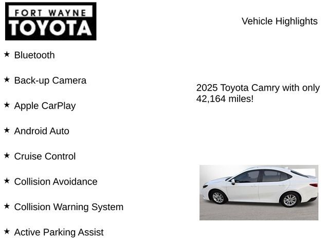 2025 Toyota Camry LE