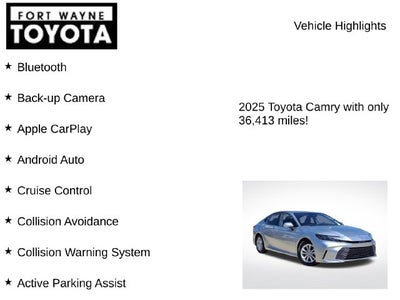 2025 Toyota Camry LE