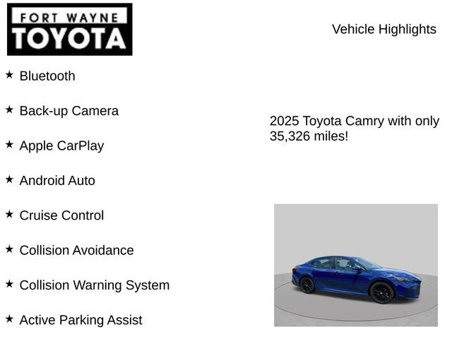 2025 Toyota Camry SE