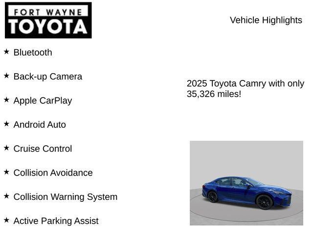 2025 Toyota Camry SE