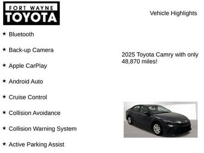 2025 Toyota Camry LE