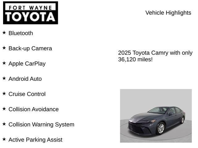 2025 Toyota Camry LE