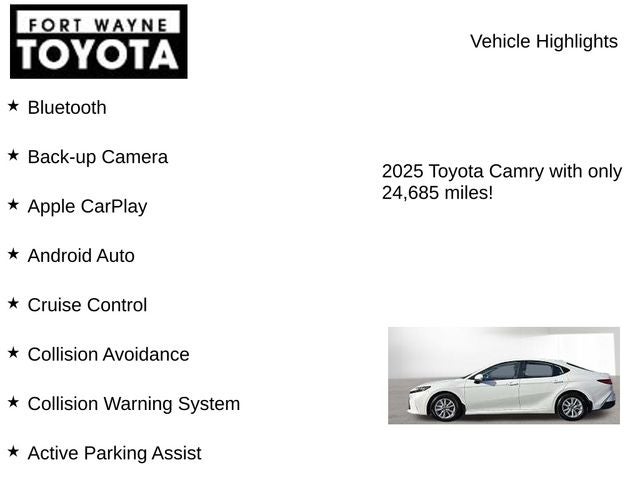 2025 Toyota Camry LE