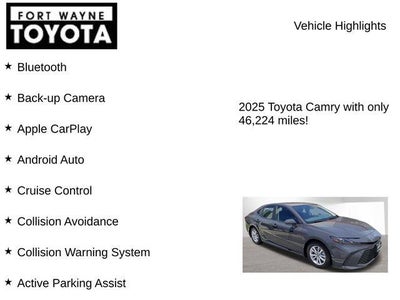 2025 Toyota Camry LE