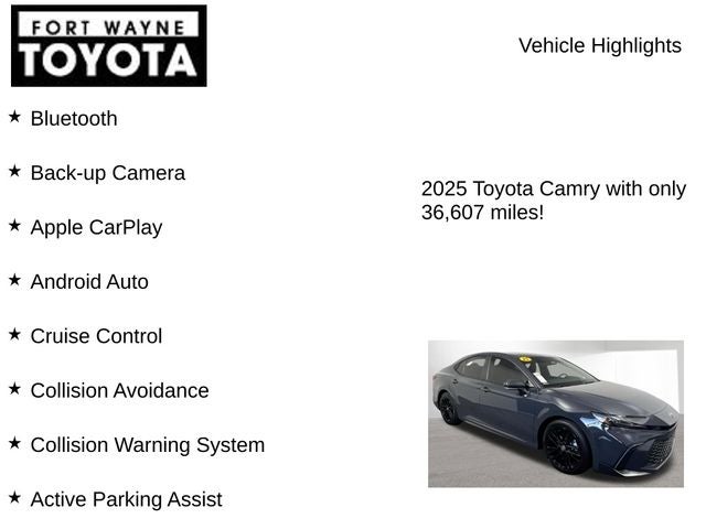 2025 Toyota Camry SE