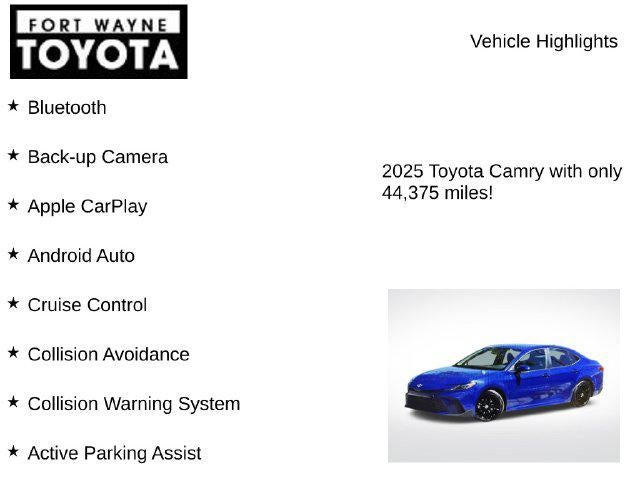 2025 Toyota Camry SE
