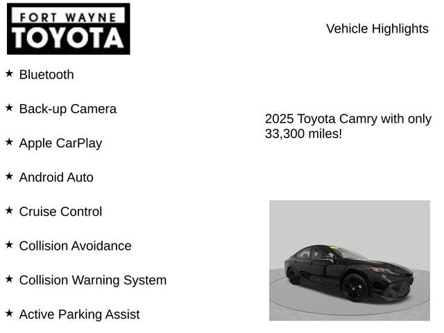2025 Toyota Camry SE