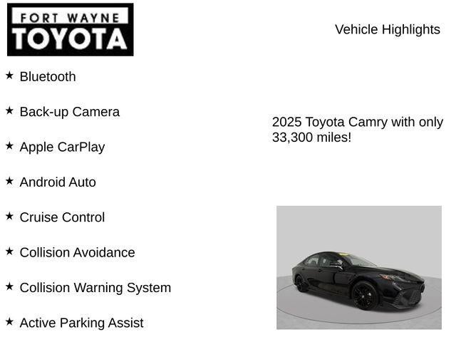 2025 Toyota Camry SE