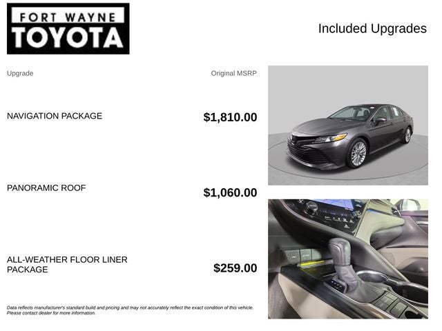 2020 Toyota Camry XLE