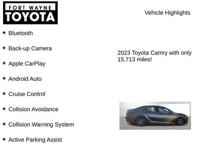 2023 Toyota Camry XLE