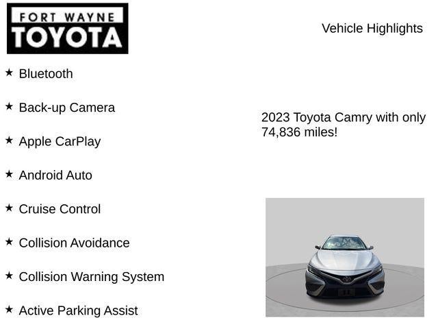 2023 Toyota Camry SE