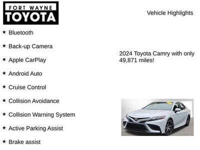 2024 Toyota Camry SE