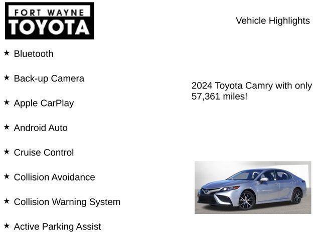 2024 Toyota Camry SE