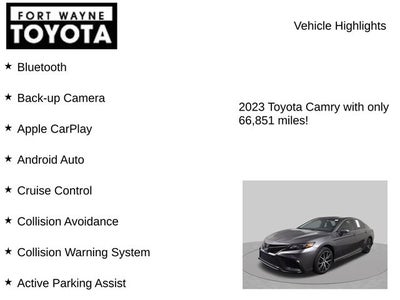 2023 Toyota Camry SE