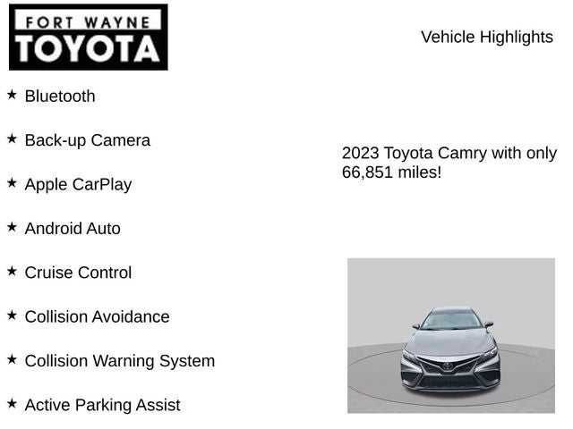 2023 Toyota Camry SE