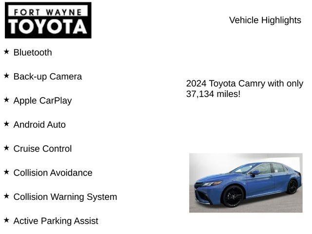 2024 Toyota Camry XSE