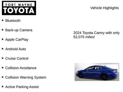2024 Toyota Camry XSE