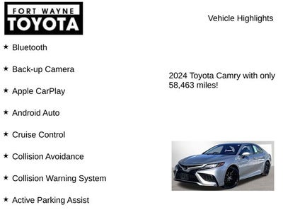 2024 Toyota Camry XSE