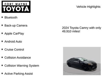 2024 Toyota Camry XSE