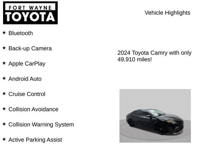 2024 Toyota Camry XSE