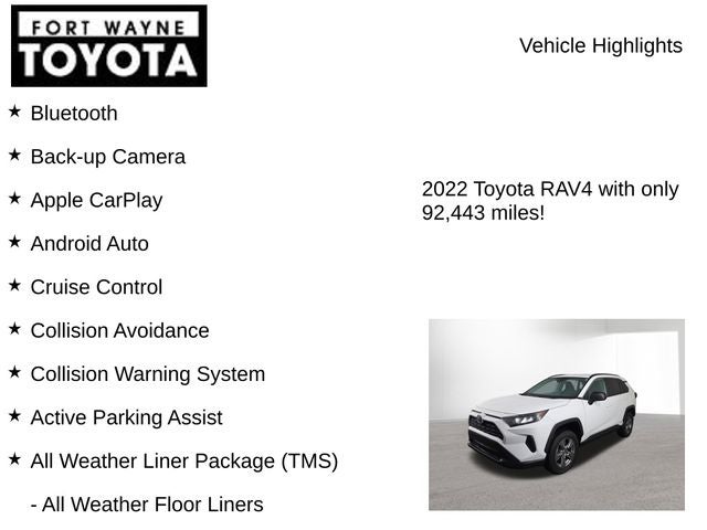 2022 Toyota RAV4 Hybrid LE